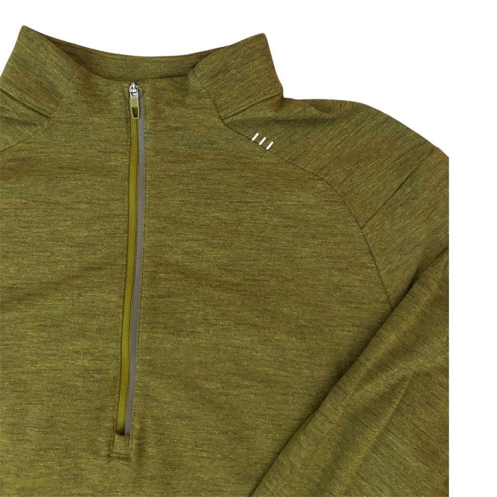Lululemon Olive Green Men's Quarter-Zip Sweater